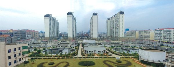 江西最大污水處理廠——南昌朝陽污水處理廠二期工程（省、市優(yōu)良工程，獲滕王閣杯）